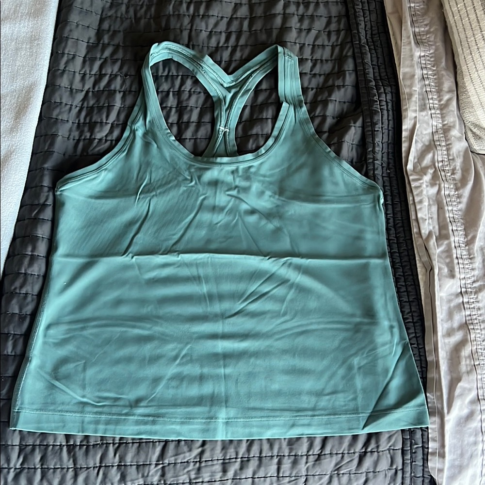 Teal Racerback Tank Top